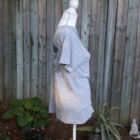 Game of Thrones Grey T-shirt Men's Size M Medium - Picture 3 of 7
